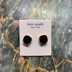 Kate Spade Black Stud Earrings